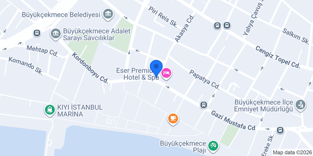 Yusuf yapı Büyükçekmece konumu