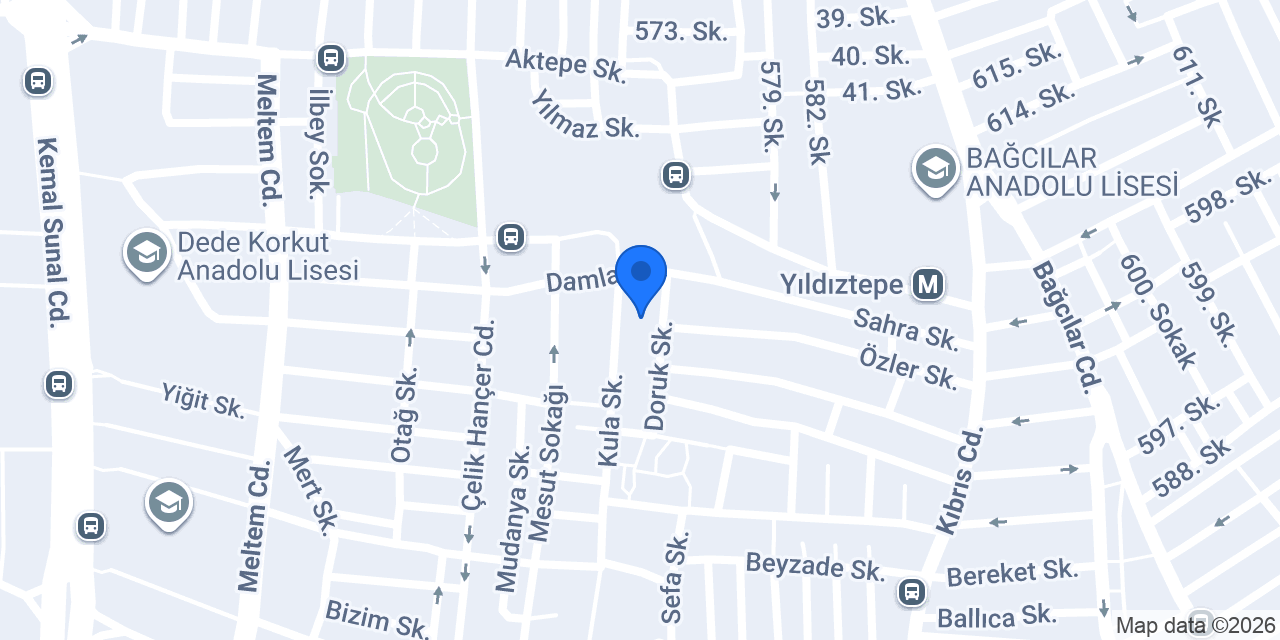 Av. Enes ALKAN konumu