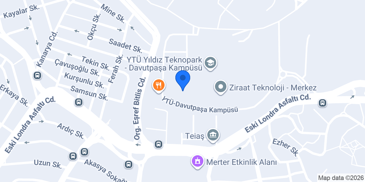 Halkbank Teknopark Şubesi konumu