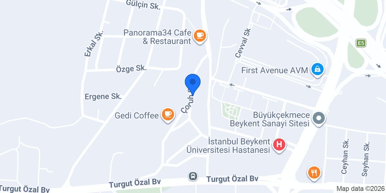 Psiko Atölyem konumu