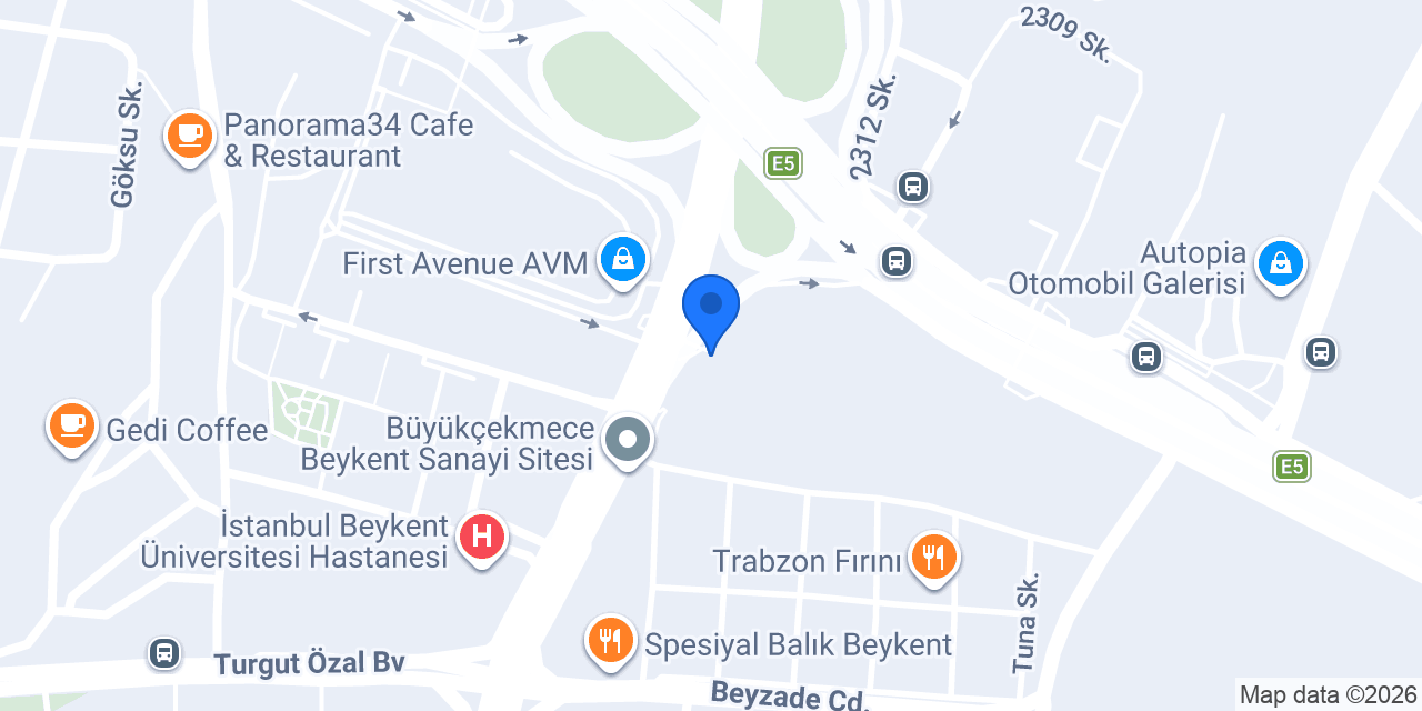 Pilavcı İslam Usta Beykent konumu
