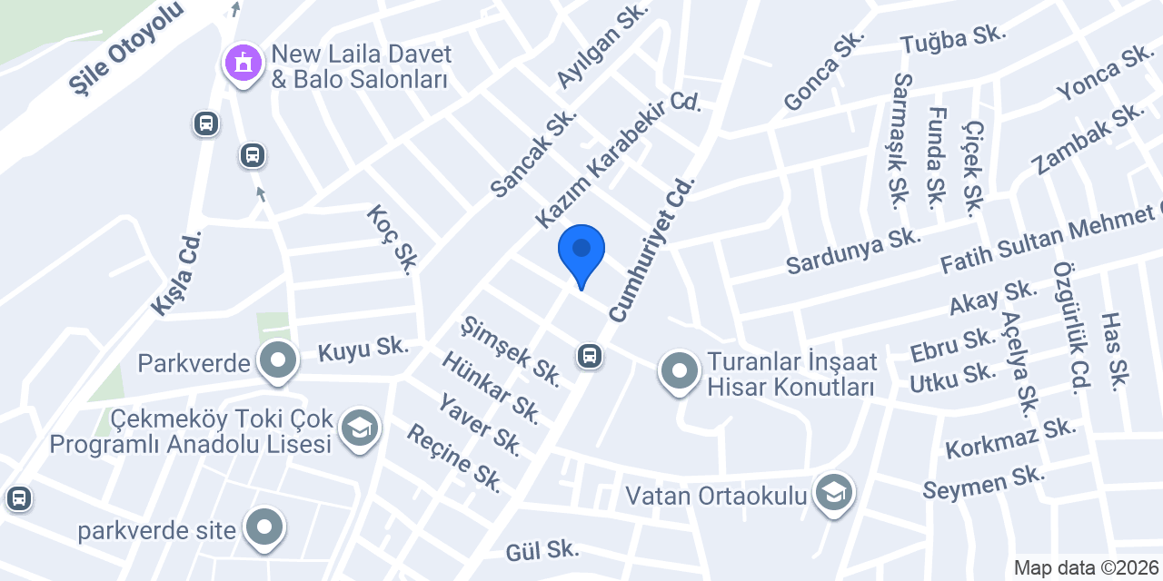 Anadolu Baskı Beton konumu