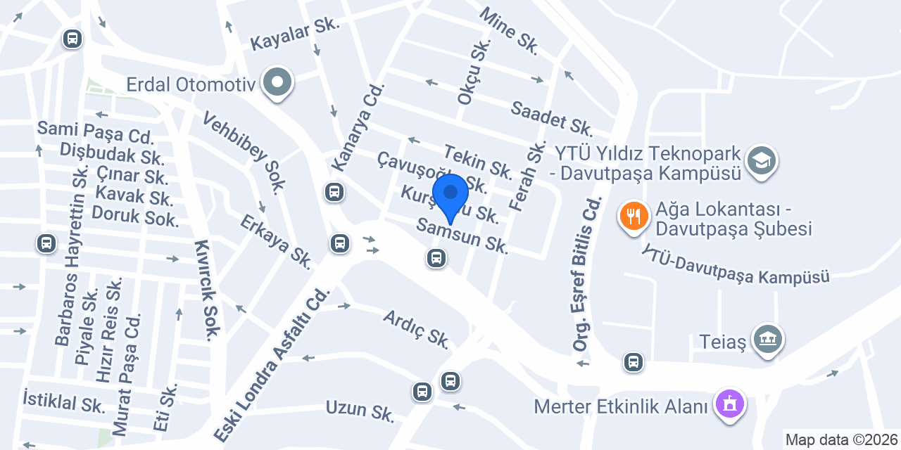 Zengin Oto konumu