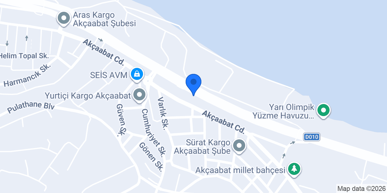 AKÇAABAT MONDİ HOME konumu