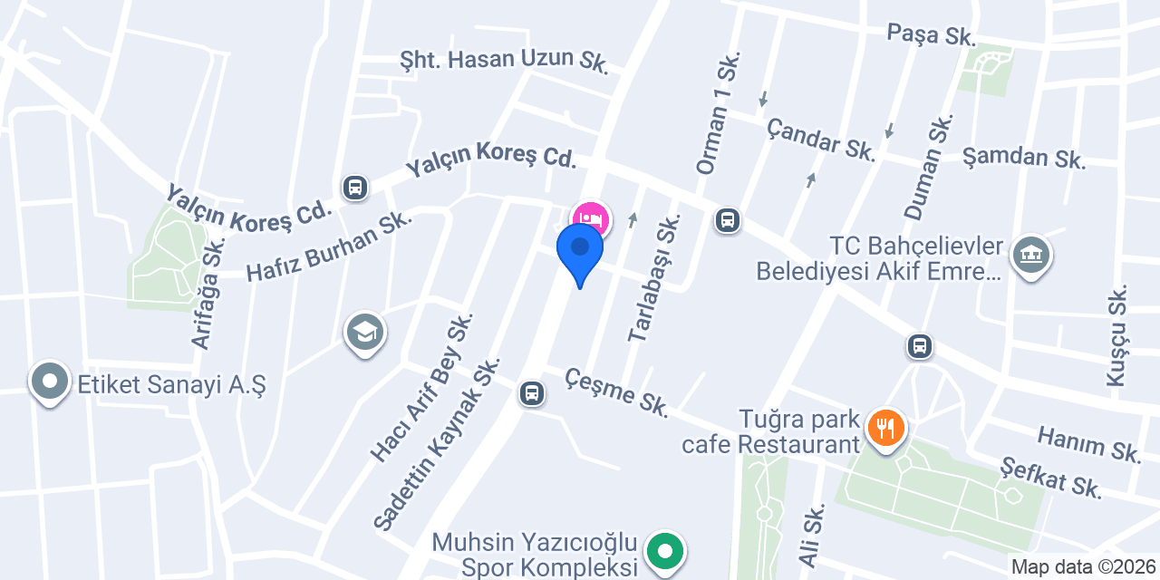 Özcan Yeni Kasap Izgara konumu