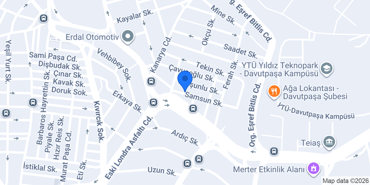 Ak Kordon Uçlama konumu