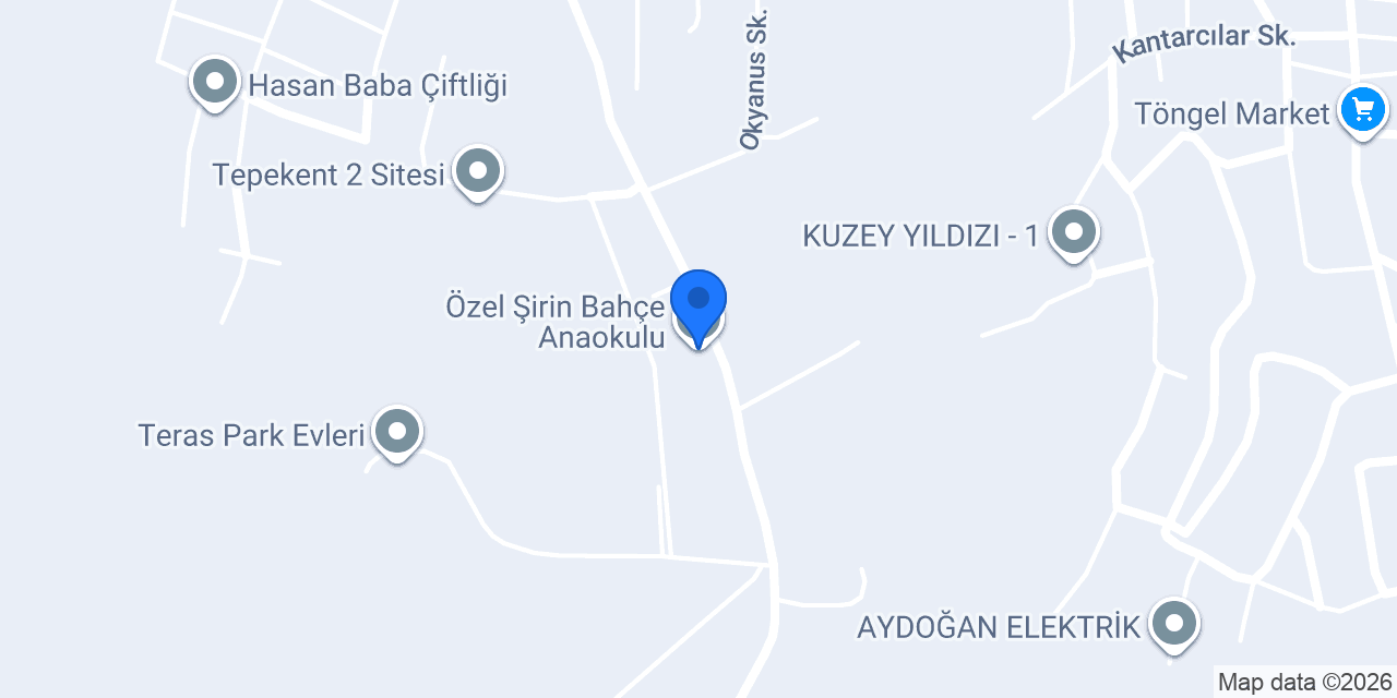 Özel Şirin Bahçe Anaokulu konumu