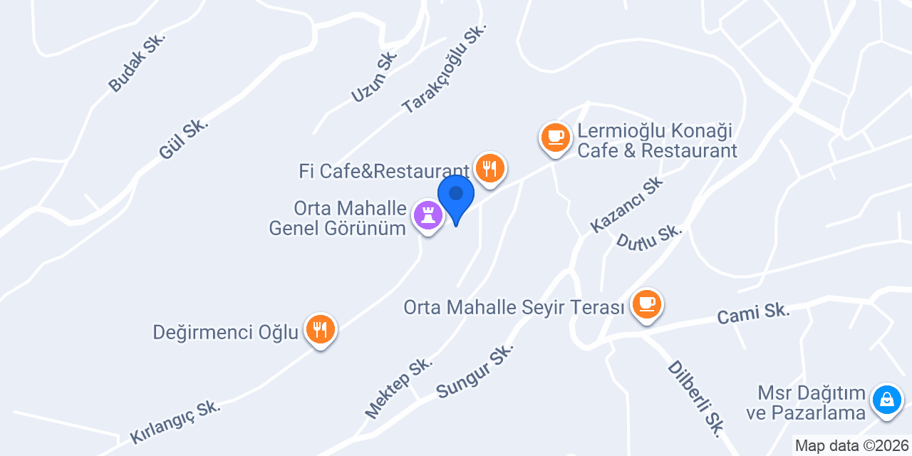 Ortamahalle Müzesi konumu
