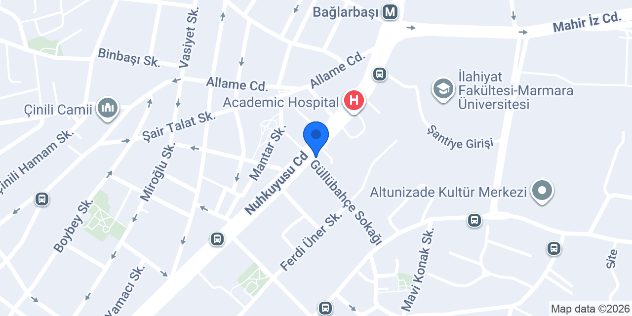 Yetkili Ödeme Merkezi konumu
