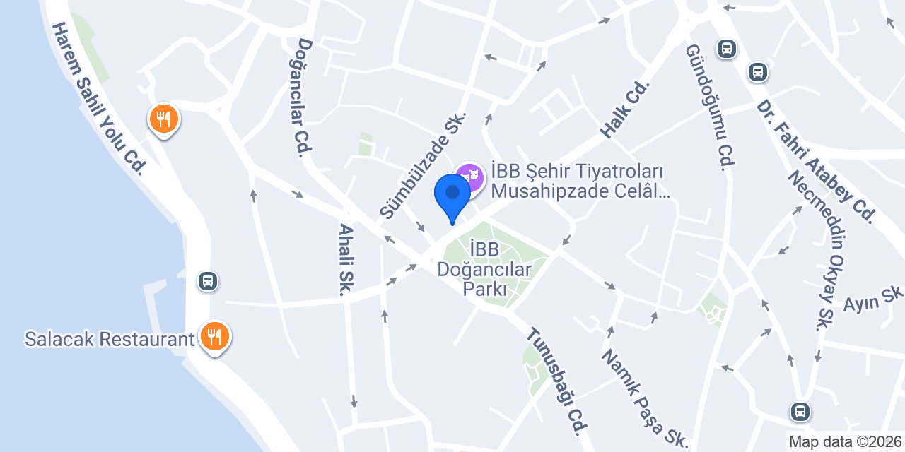 Üsküdar Zeka Atölyesi konumu