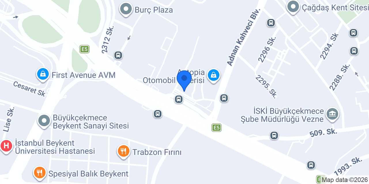 AYDIN AUTO AUTOPİA konumu