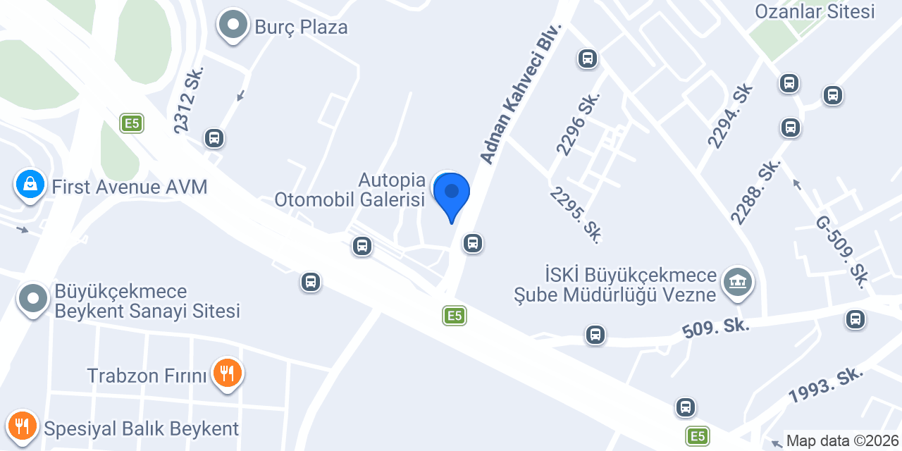 GALERİ DOĞAN AUTOPIA - BEYLİKDÜZÜ konumu