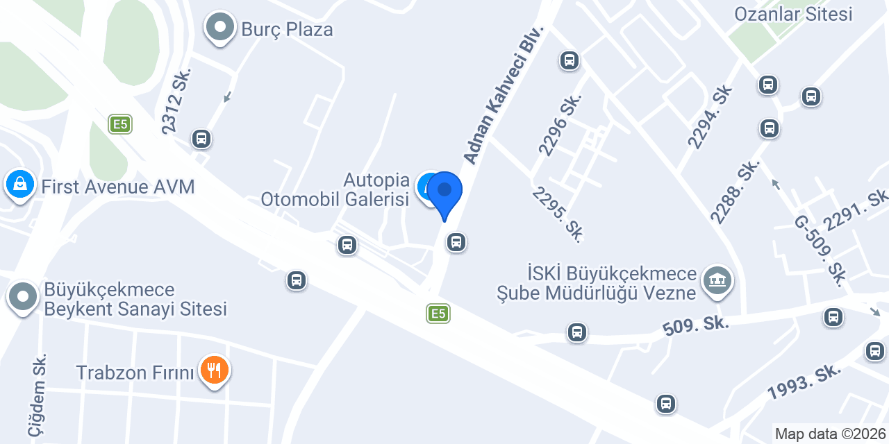 CM MOTORS AUTOPİA konumu