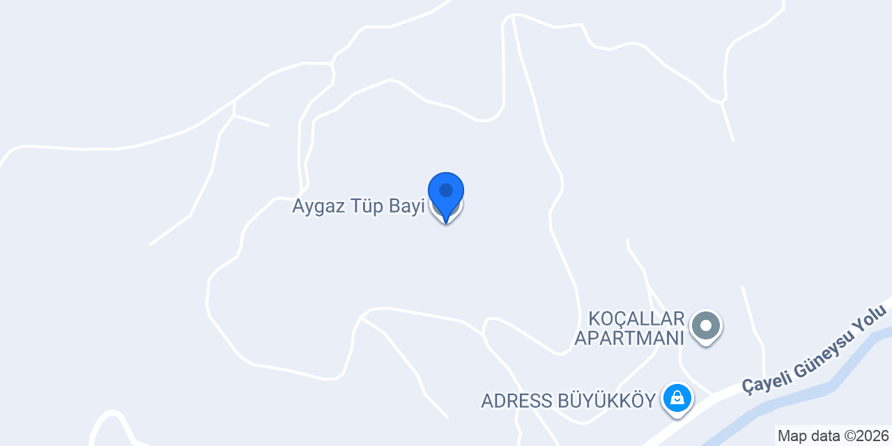 Aygaz Tüp Bayi konumu