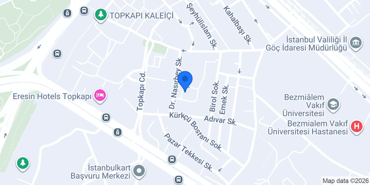 Titiz Krom Aksesuar konumu