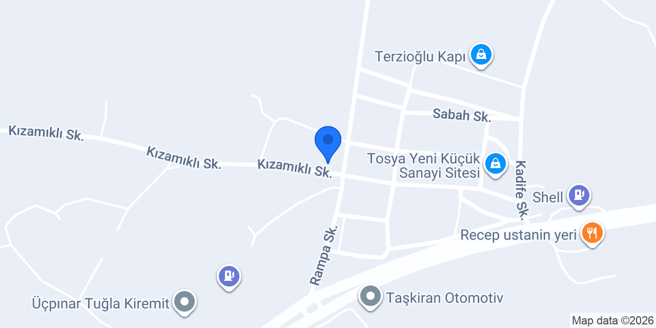 Tosya Osmanlı Mermer konumu