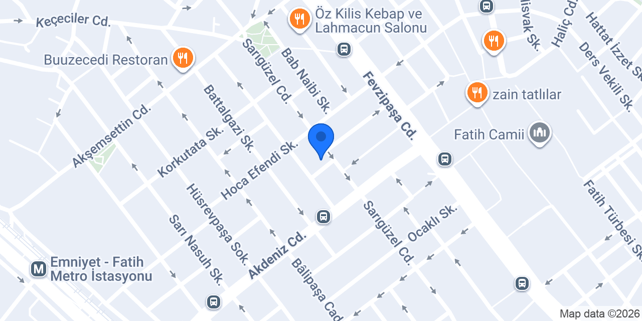 Efeler kumaş konumu