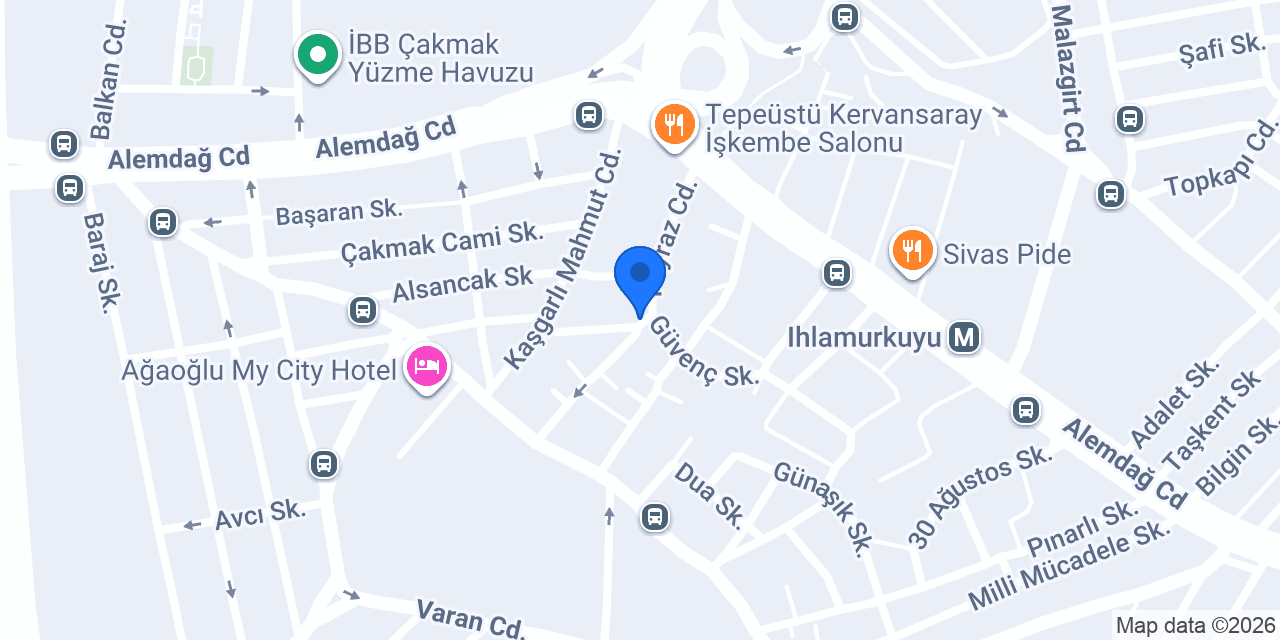 Boya dekorasyon konumu