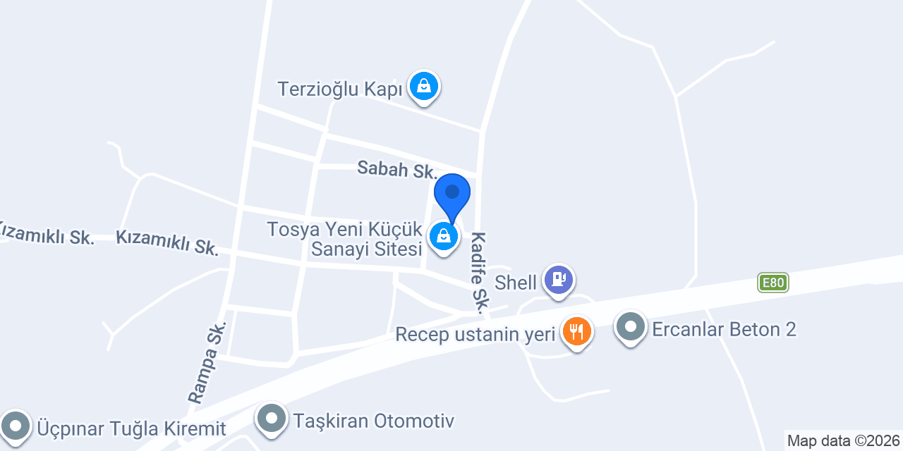 Vedat Mobilya & Dekorasyon konumu