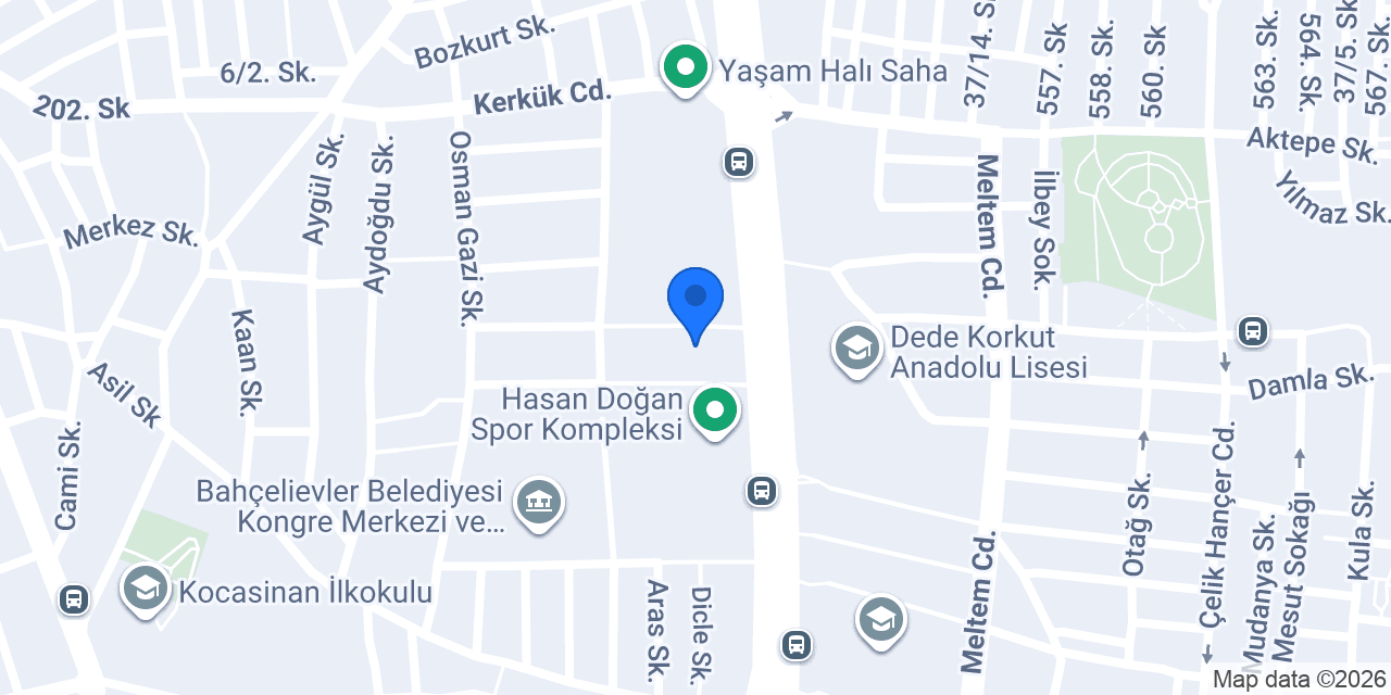 MFG Catering konumu