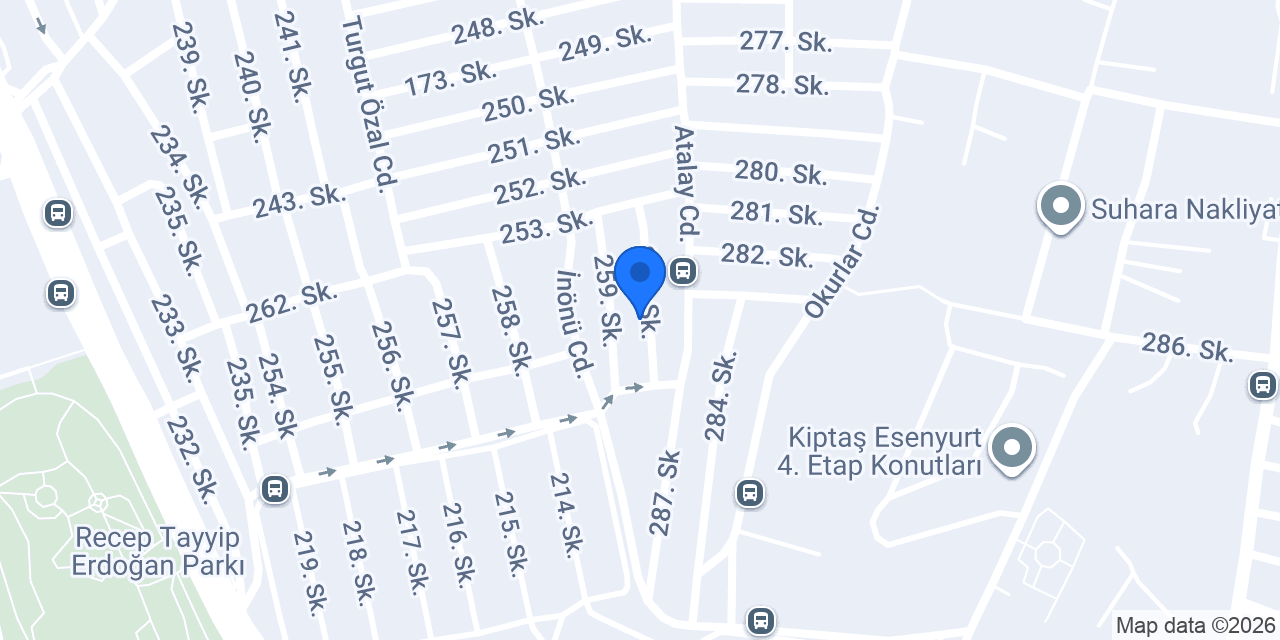 Artenka İnvest konumu