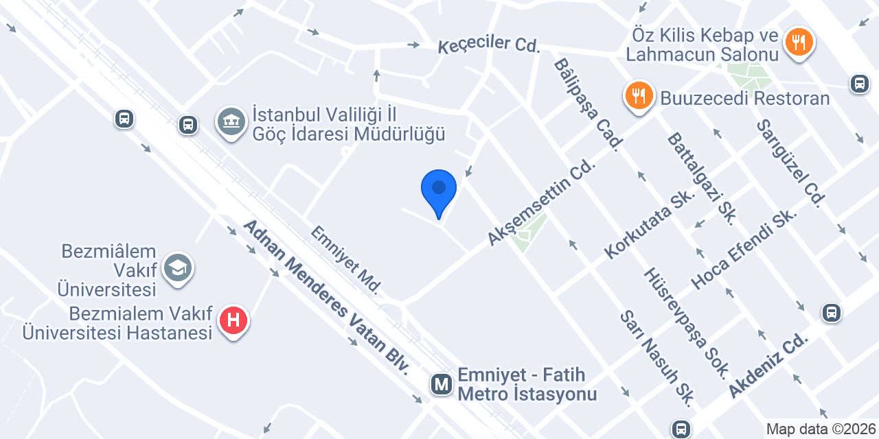MESAM SİGORTA konumu