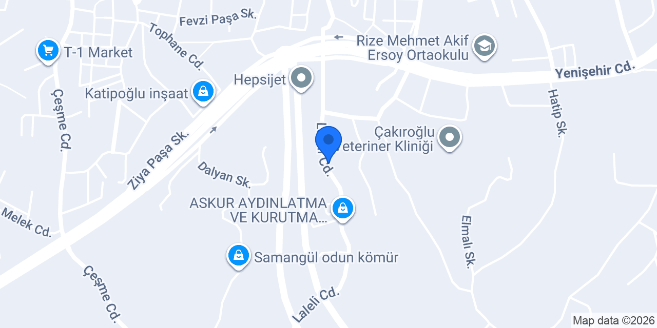 CAMKO konumu