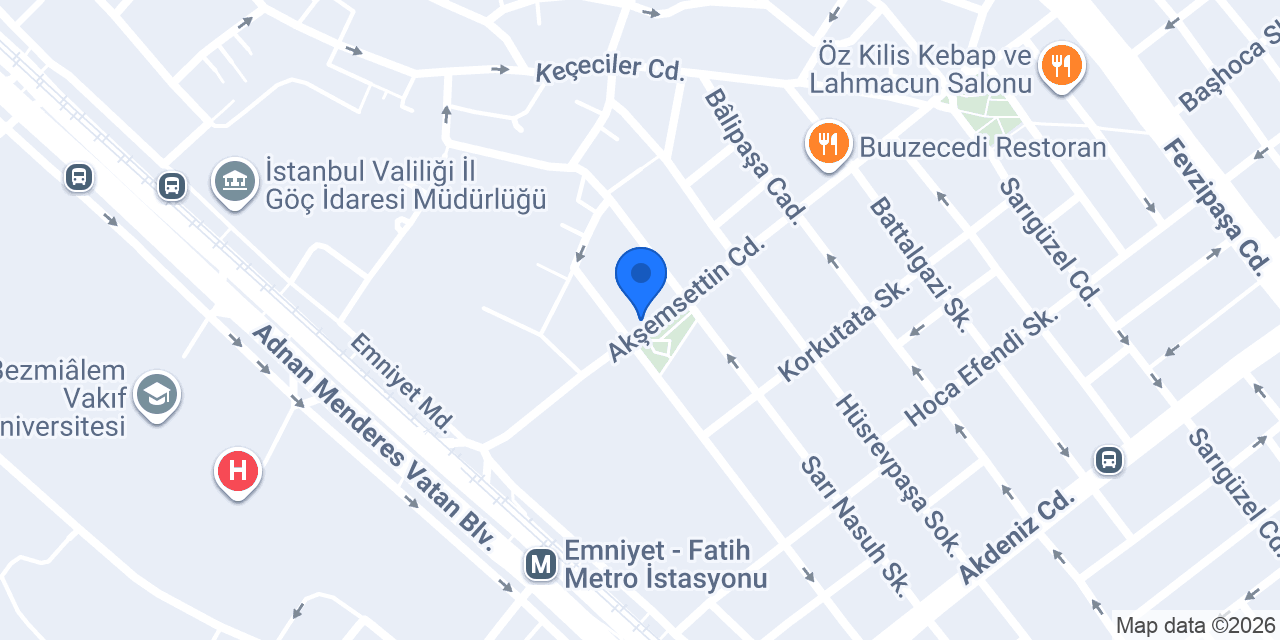 Cengiz İnşaat Ltd.Şti konumu