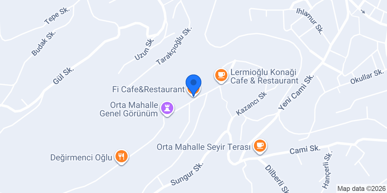 Fi Cafe&Restaurant konumu