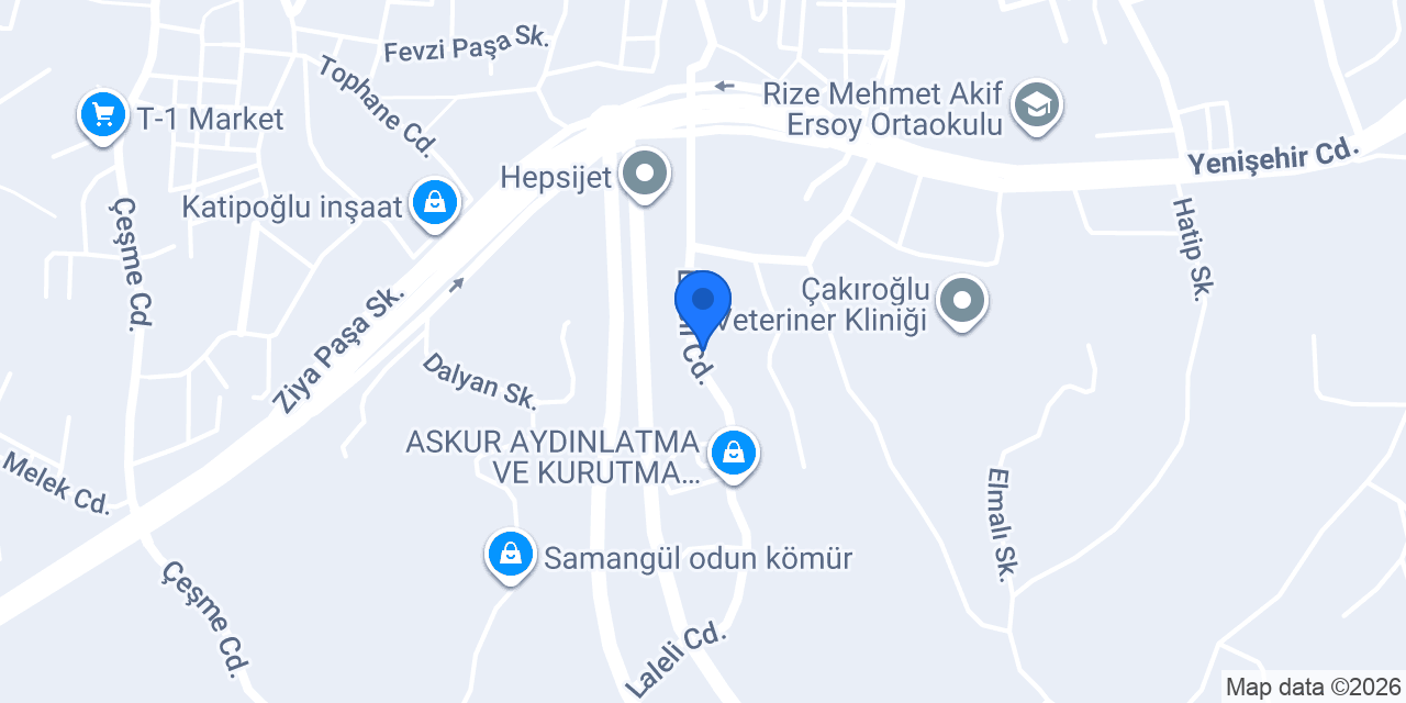 Kardeşler Boya Atölyesi konumu