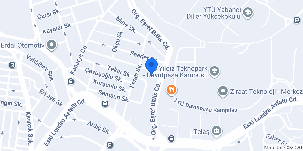Bereket Yemek konumu
