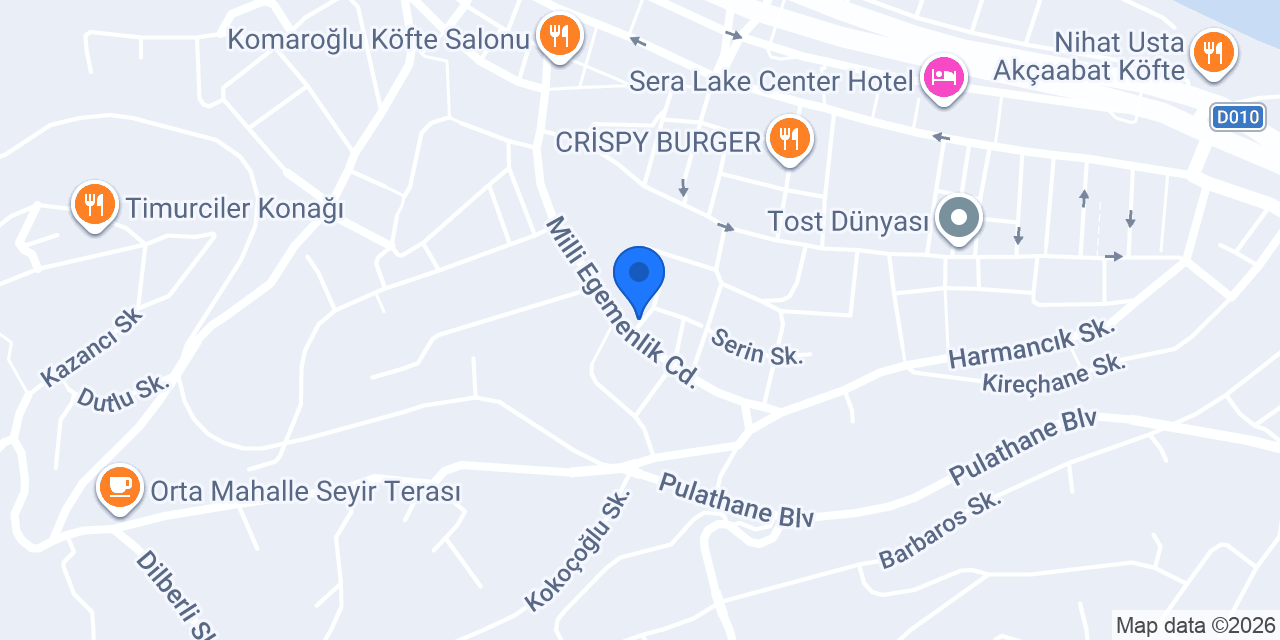 Profilo Yetkili Servisi konumu