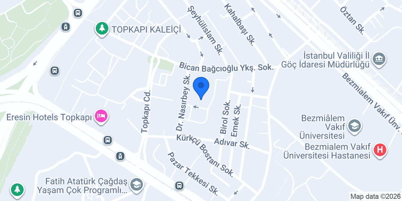 TOPKAPI ASM konumu