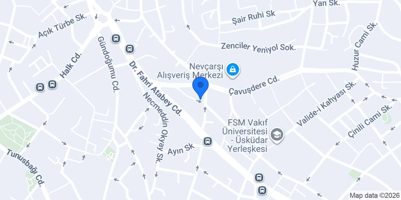 NAZZİLAN Studio konumu