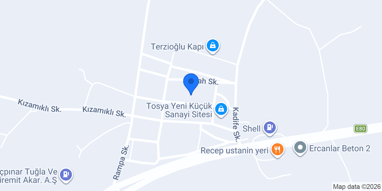 Sülek Makina konumu