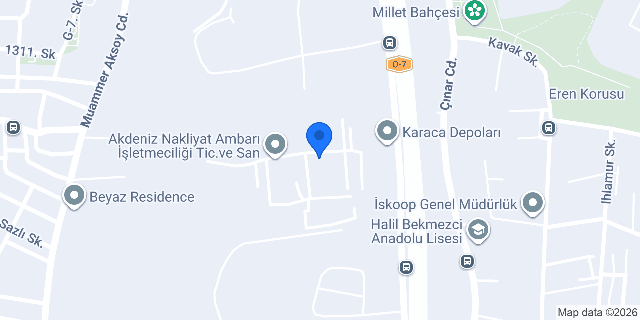 İkbal Kocaeli (Yenibosna Şube) konumu
