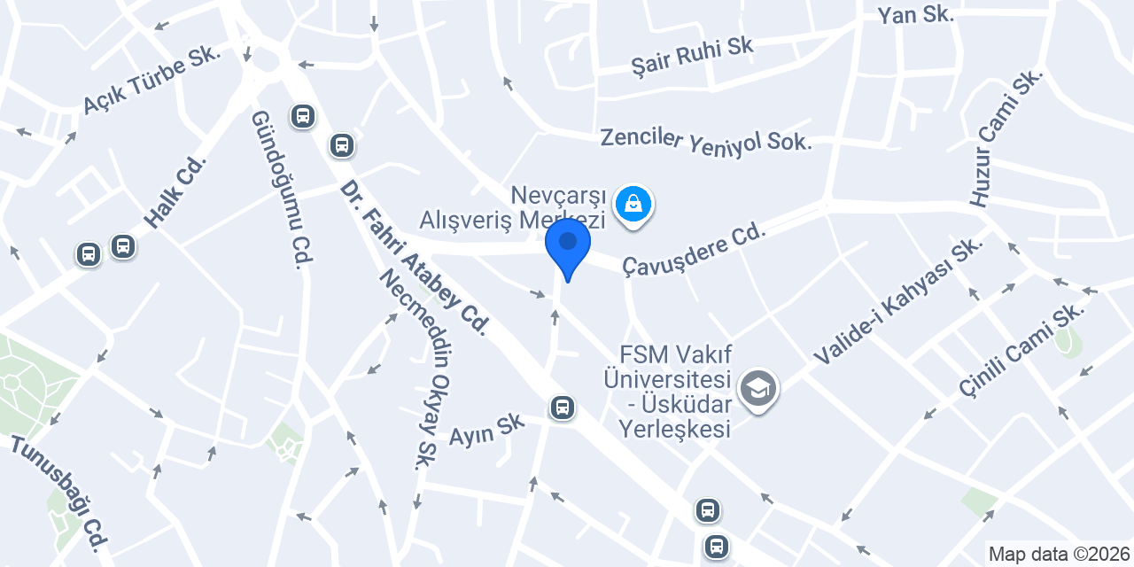Tarihi Üsküdar Fırın konumu