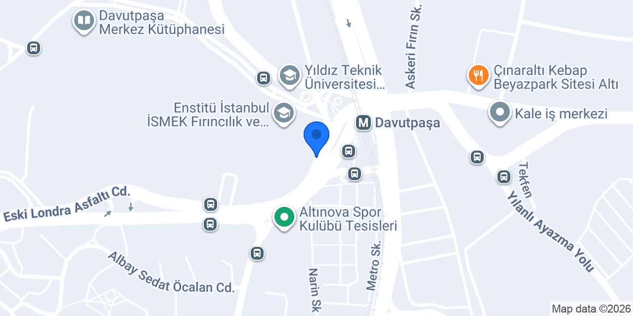 DenizBank Avcılar Şubesi konumu