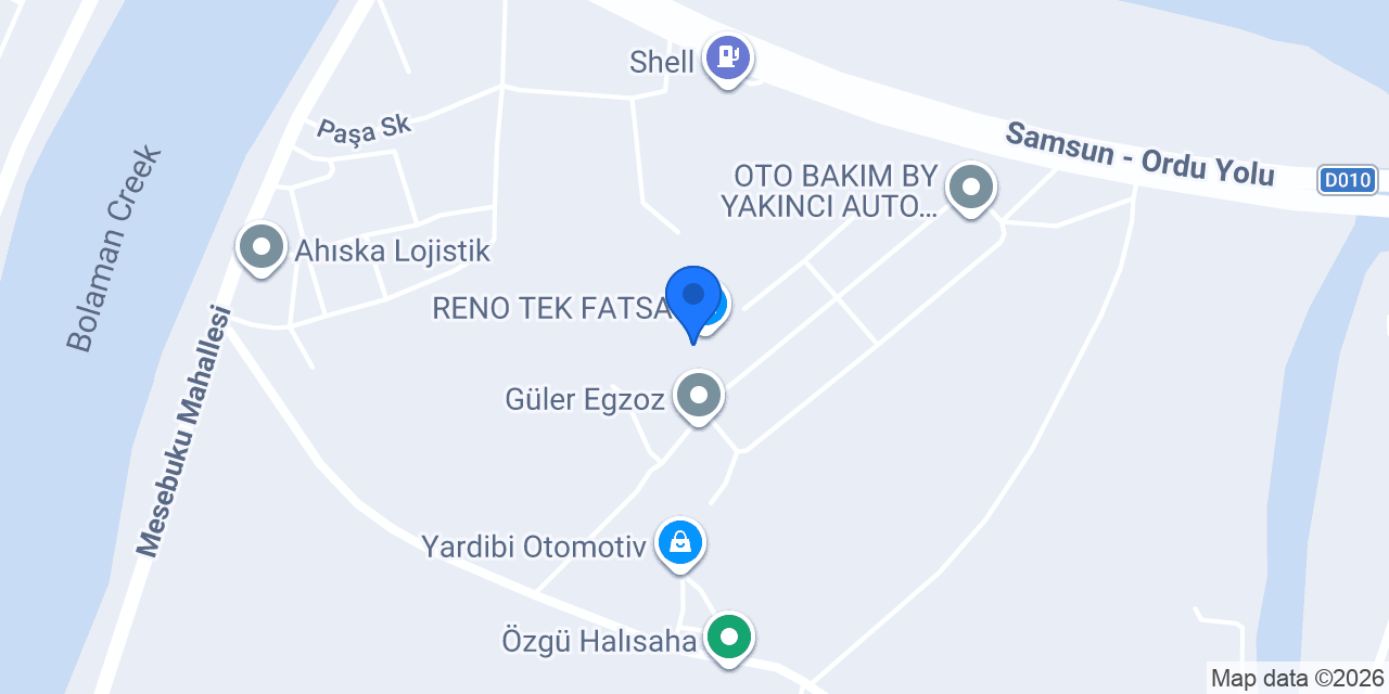 Ademoğlu Kaporta Boya konumu