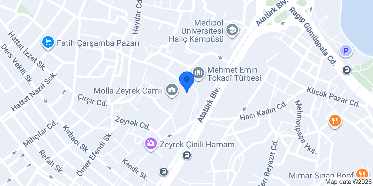Zeyrekhane konumu