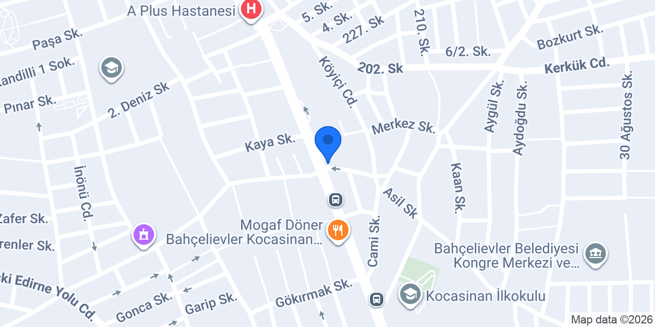 Tat-Et ve Şarküteri konumu