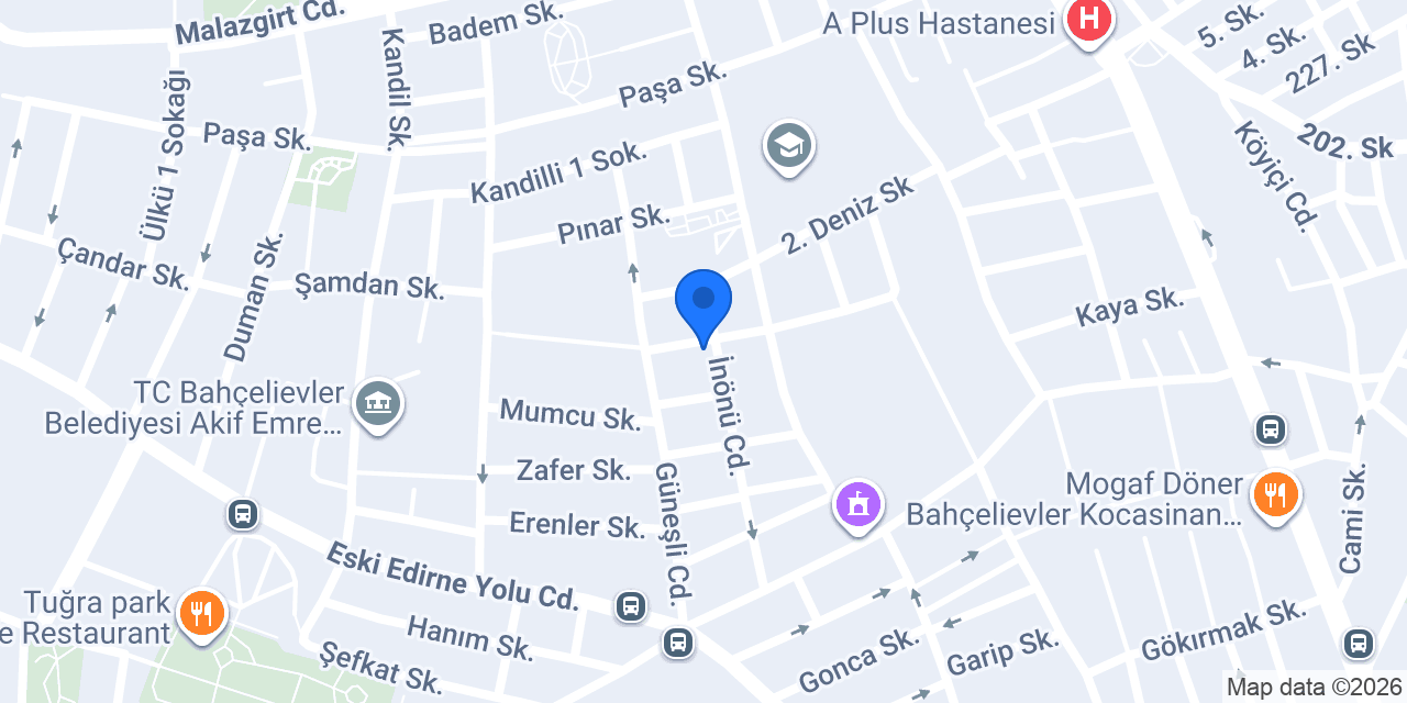 Terzi Yalçın konumu