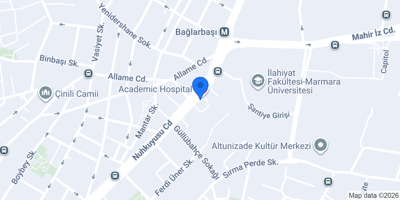 Divan Cafeteria Academic Hospital konumu