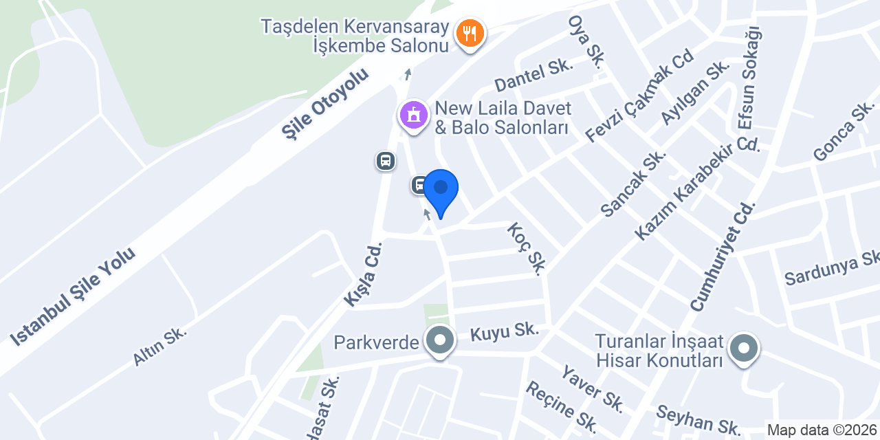 Aka Yapı Tasarım konumu