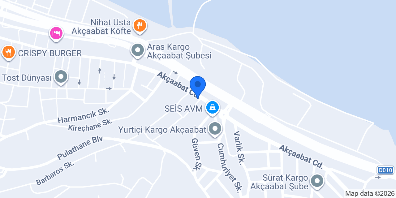 Eşref Usta Dondurma Waffle konumu