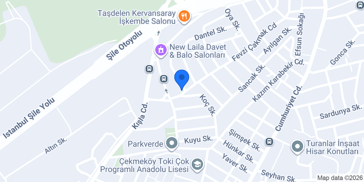 HAS CAFE konumu