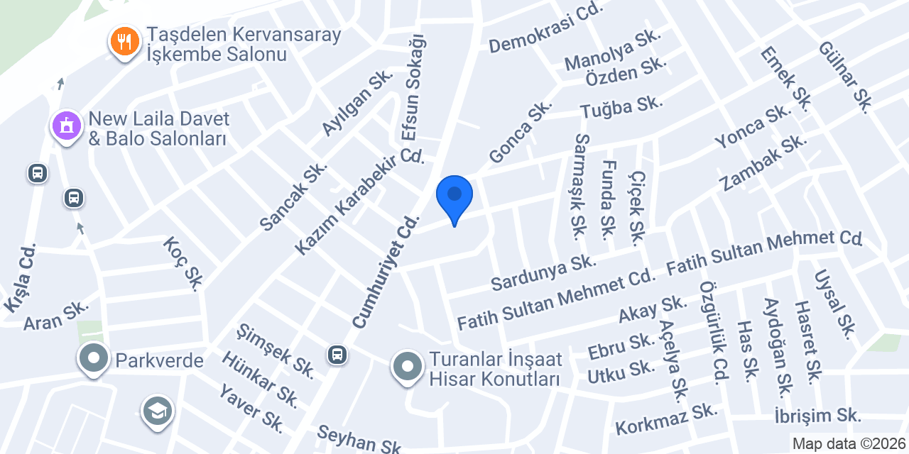 MEG POMPA HİDROFOR SERVİS konumu