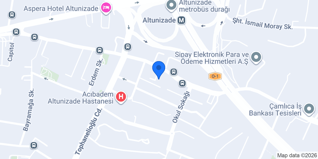 Ortodonti Uzmanı Esra Öziç Çelik konumu