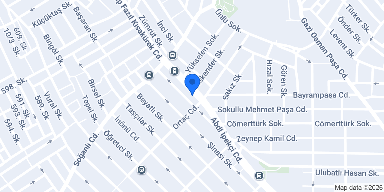 Özgülzade pasta &cafe konumu