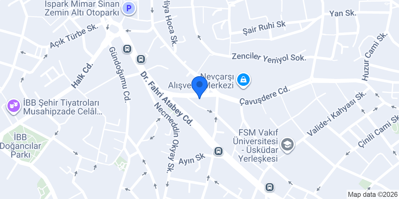 Kırkambar Sahaf 2. El Kitap Alanlar konumu